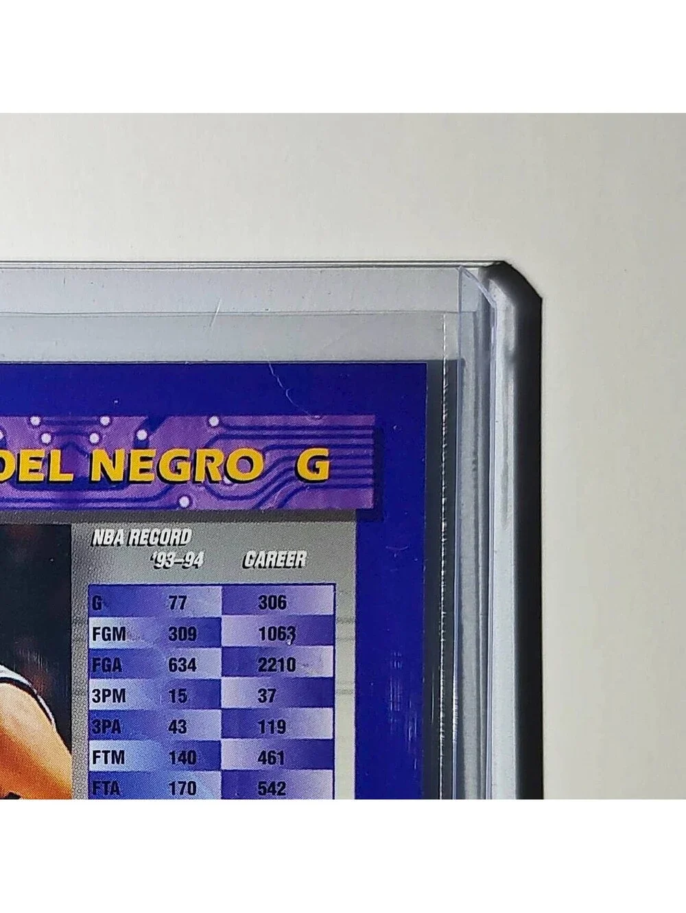Vinny Del Negro 1994-95 Topps Finest #298 Basketball Card
